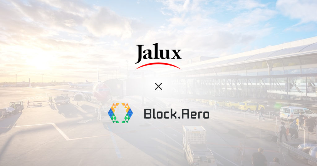 Block Aero Announces Flagship Customer: JALUX Inc.