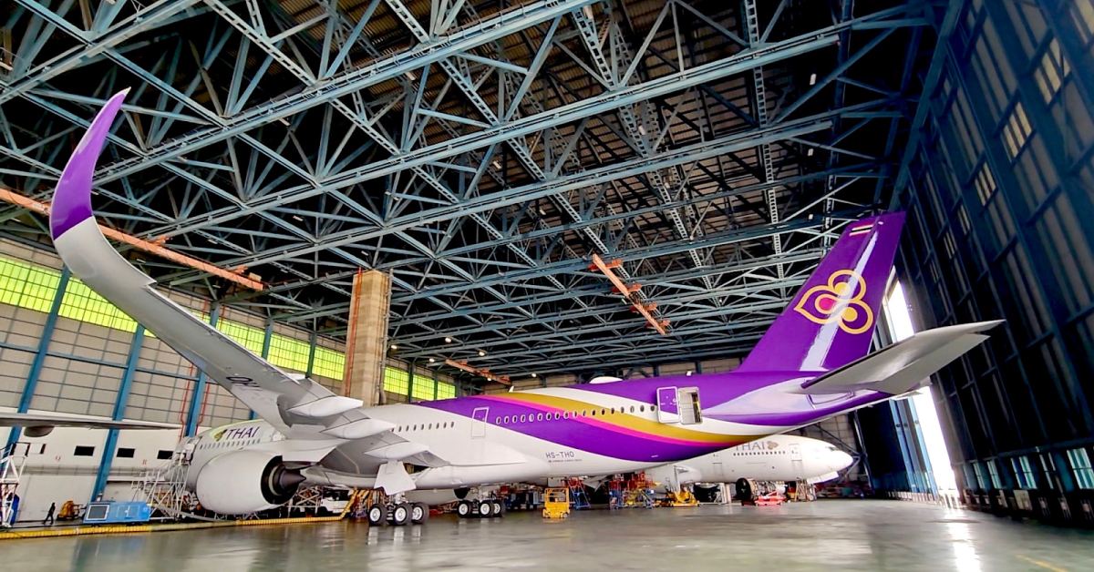 Block Aero visit to Thai Airways maintenance base at Don Mueang